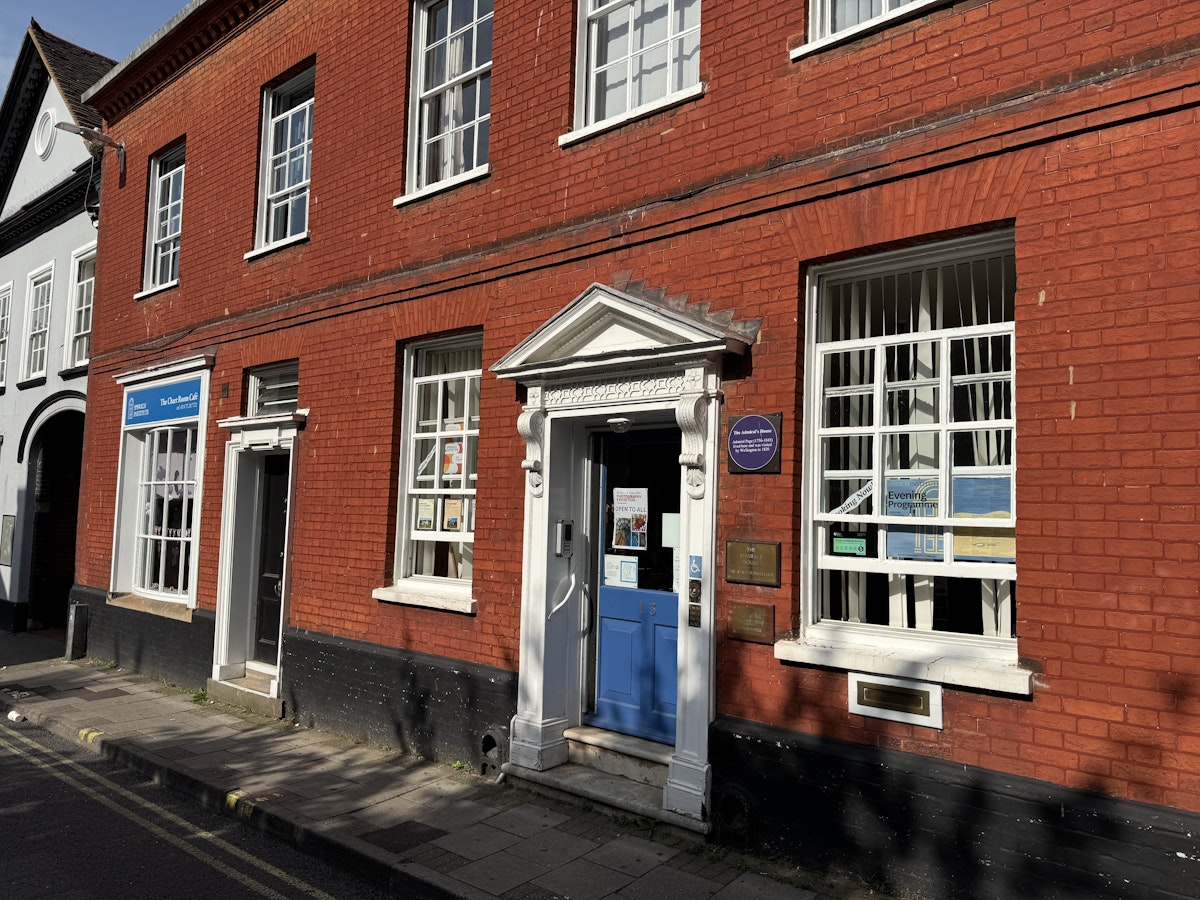 The Ipswich Institute on Tower Street in Ipswich
